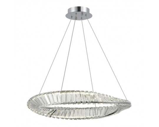 SL6204.101.01 Светильник подвесной ST-Luce Хром/Прозрачный LED 1*32W 4000K