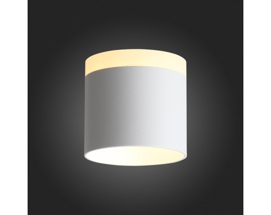 ST102.502.09 Светильник потолочный Белый LED 1*9W 3000K 702Lm Ra>80 120° IP20 D79xH75 170-240V