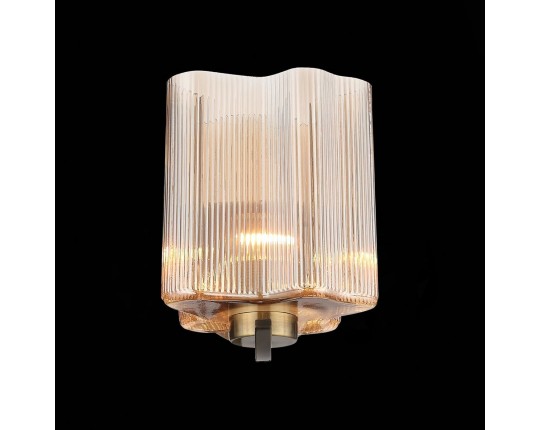 SL117.301.01 Бра ST-Luce Бронзовый/Янтарный E27 1*60W