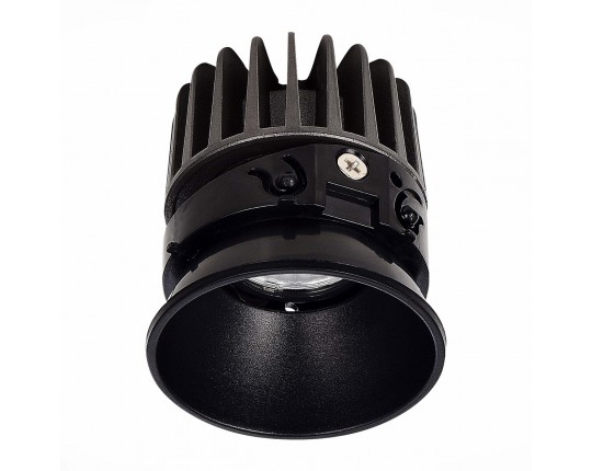 ST851.448.07 Светодиодный модуль Черный LED 1*7W 4000K 560Lm Ra90 36° IP20 D69xH75 220-240V(глянец)