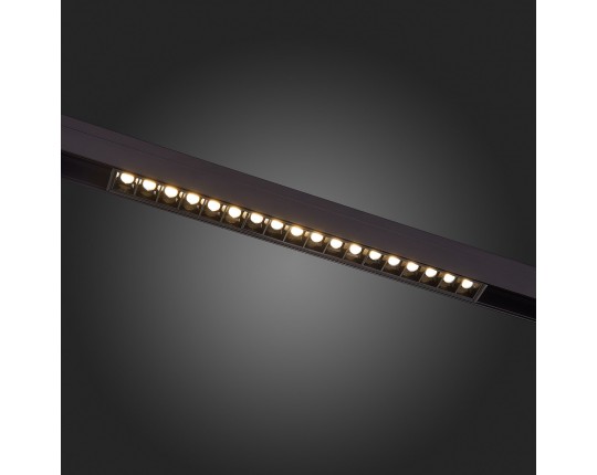 ST361.446.18 Магнитный трековый светильник Черный LED 1*18W 4000K 1 407Lm Ra>90 36° IP20 L331xW22xH4