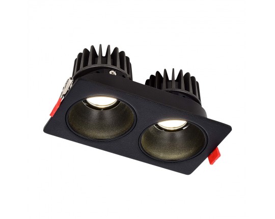 ST052.408.02 Встраиваемый корпус для светодиодного модуля серии ST850, ST851 ST-Luce Черный