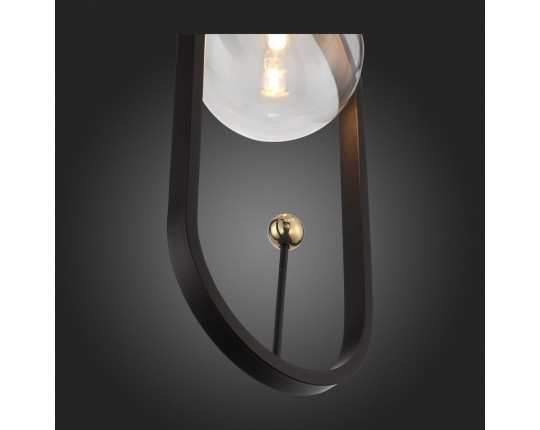 SL1201.403.01 Подвес ST-Luce Черный/Прозрачный G9 1*5W