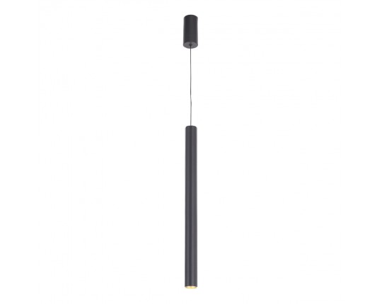SL6210.403.01 Светильник подвесной ST-Luce Черный/Черный, Золотистый LED 1*7W 3000K