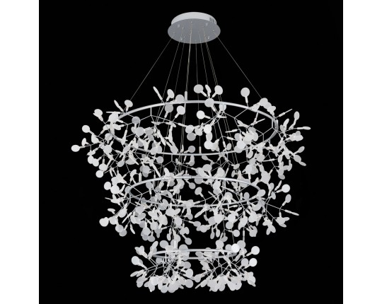 SL379.103.486 Люстра подвесная ST-Luce Серебристый/Белый LED 486*0,5W 3500K