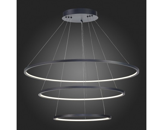 ST603.443.114 Светильник подвесной ST-Luce Черный/Белый LED 1*114W 4000K