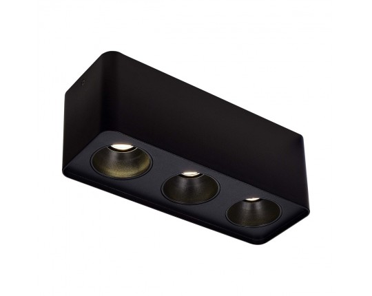 ST053.402.03 Накладной корпус для светодиодного модуля серии ST850, ST851 ST-Luce Черный