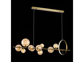 SL1165.323.15 Светильник подвесной ST-Luce Бронза/Коньячный G4 10+1*5W 4000K