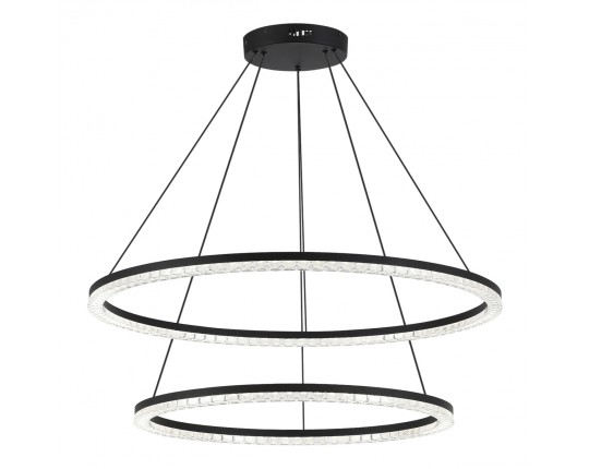 SL1018.403.02 Светильник подвесной ST-Luce черный/прозрачный LED 1*96W 4000K