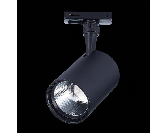 ST351.446.20.36 Св-к трек. Черный LED 1*20W 4000K 1 800Lm Ra≥90 36° IP20 L118xW78xH174 100-240V