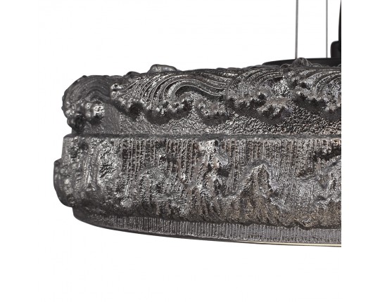 SL6143.413.01 Светильник подвесной ST-Luce черный/дымчатый LED 1*15W 4000K