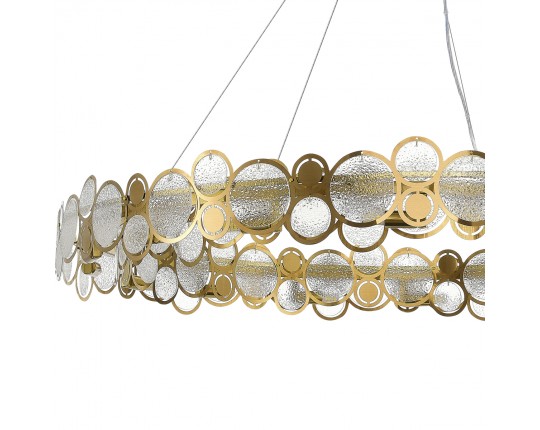 SL6133.313.16 Светильник подвесной ST-Luce Латунь/Дымчатый G9 LED 16*5W 4000K