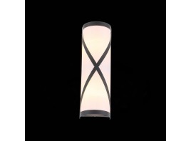 SL076.411.01 Светильник уличный настенный ST-Luce Черный/Белый E27 2*60W