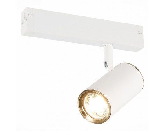 ST504.536.01 Св-к трек. Белый GU10 1*50W  IP20 L104xW54xH111 180-240V Без ламп