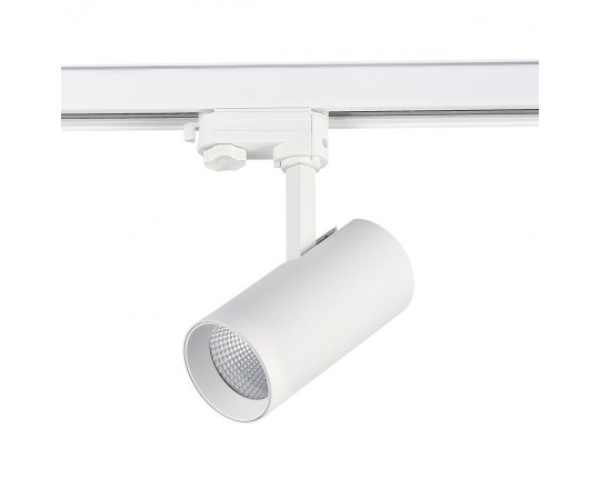 ST661.536.20 Св-к трек. Белый LED 1*20W 3000K 1 600Lm Ra>90 38° IP20 L150xW70xH202 165-265V