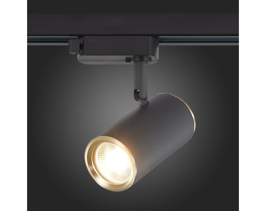ST301.436.01 Св-к трек. Черный GU10 1*50W L104xW54xH111 220V Без ламп