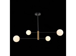 SLE220103-04 Светильник потолочный Черный, Бронза/Белый G9 4*5W