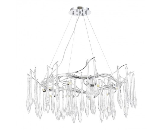 SL1660.103.10 Светильник подвесной ST-Luce Хром/Хром, Прозрачный G9 10*5W 4000K
