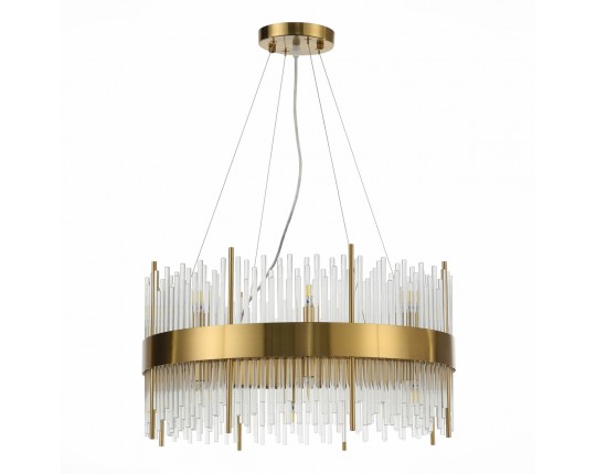 SL1158.303.16 Люстра подвесная ST-Luce Латунь/Латунь, Прозрачный G9 16*5W