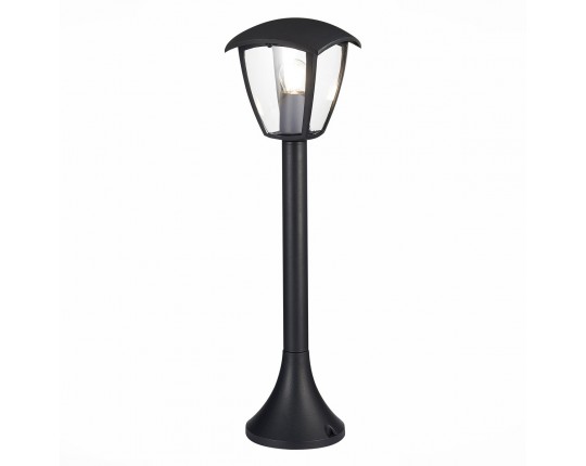 SL081.405.01 Светильник уличный наземный ST-Luce Черный/Черный, Прозрачный E27 1*40W