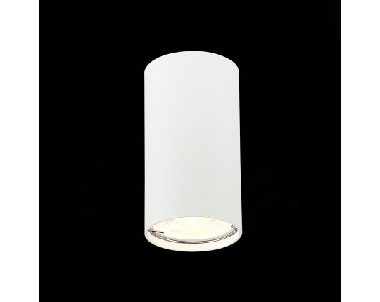 ST110.507.01 Светильник потолочный Белый GU10 1*50W  D54xH100 220V Без ламп