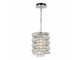 SL6137.103.01 Светильник подвесной ST-Luce никель/прозрачный E14 1*40W