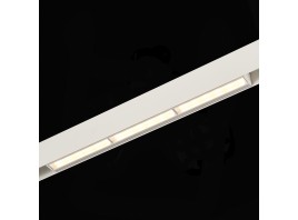ST804.536.18 Магнитный трековый светильник Белый LED 1*18W 3000K 1 300Lm Ra>90 120° IP20 L330xW22xH4