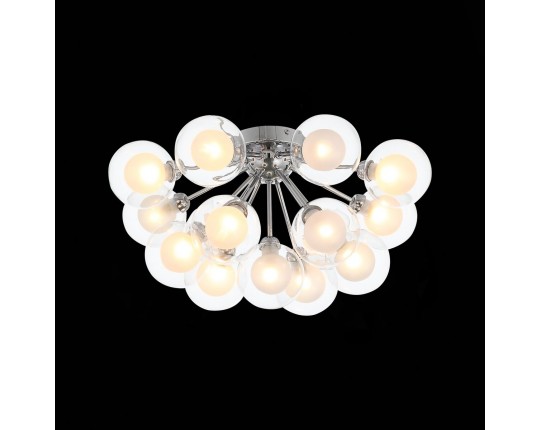 SL431.102.15 Люстра потолочная ST-Luce Хром/Прозрачный, Белый G9 15*5W