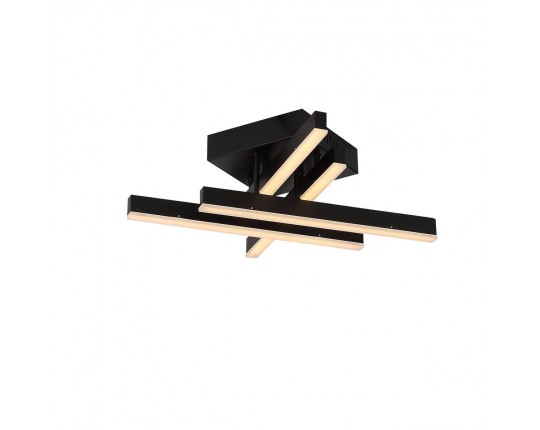 SL933.402.04 Люстра потолочная ST-Luce Черный/Черный, Белый LED 1*22W 3000K/4000K/6000K