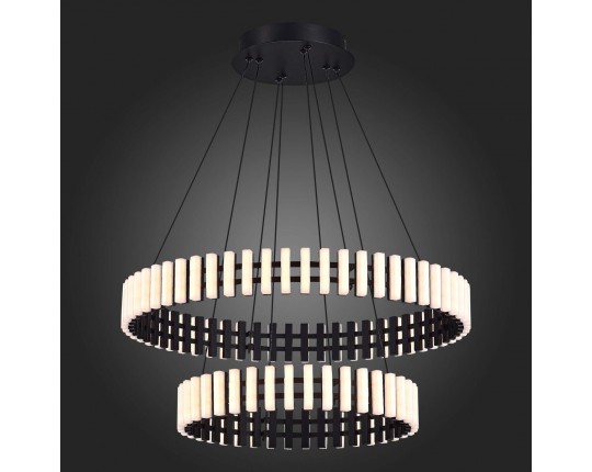 SL6203.403.65 Люстра подвесная ST-Luce Черный/Белый LED 1*65W 3000K