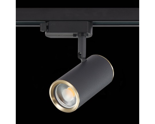 ST301.436.01 Св-к трек. Черный GU10 1*50W L104xW54xH111 220V Без ламп