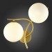 SLE2210-201-02 Светильник настенный Золотистый/Белый G9 LED 2*5W