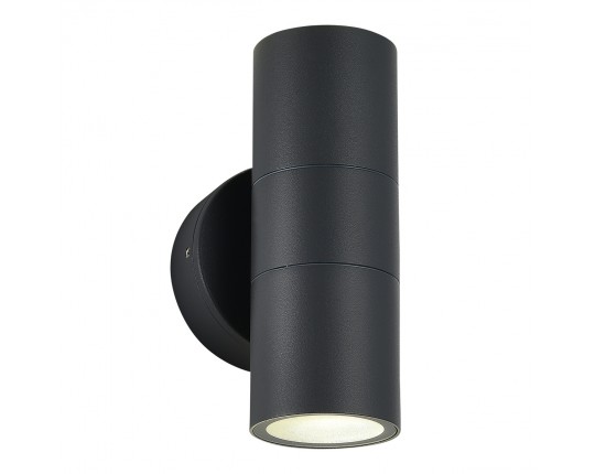 SL9008.701.02 Светильник уличный настенный ST-Luce серый/белый GU10 2*50W