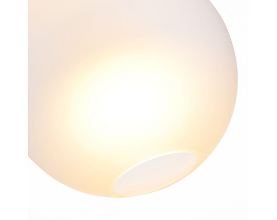 SL1133.523.01 Светильник подвесной ST-Luce Латунь/Белый E27 1*40W