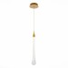 SL6103.203.01 Подвес ST-Luce Золотистый/Прозрачный LED 1*3W 4000K