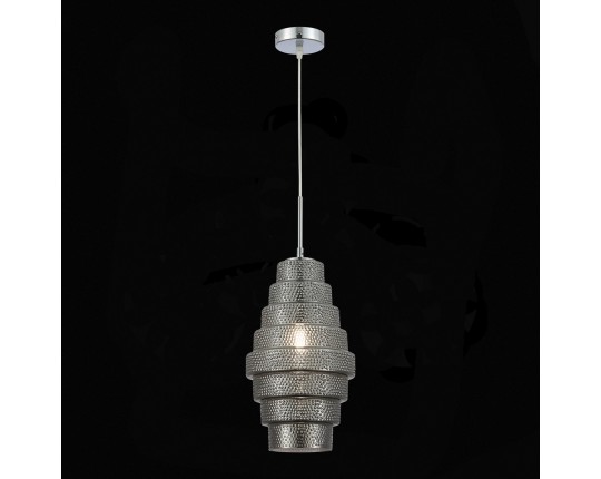 SL1001.103.01 Подвес ST-Luce Хром/Дымчатый E27 1*40W