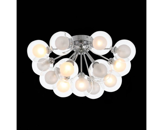 SL431.102.15 Люстра потолочная ST-Luce Хром/Прозрачный, Белый G9 15*5W