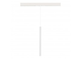 ST683.546.08 Магнитный трековый светильник Белый LED 1*8W 4000K 450Lm Ra90 24° IP20 D30xH500 48V