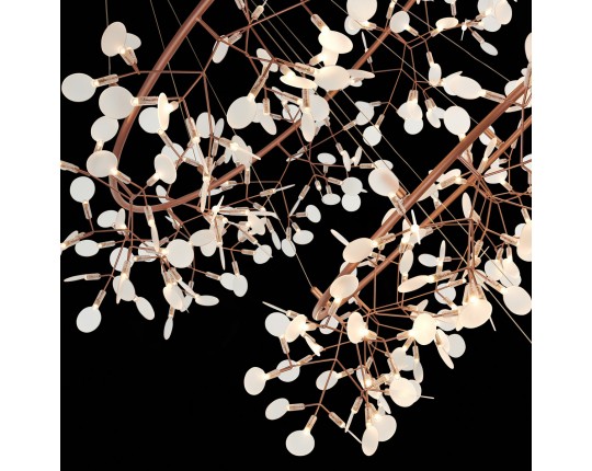 SL379.203.486 Люстра подвесная ST-Luce Медный/Белый LED 486*0,5W 3500K  (из 3-х коробок)