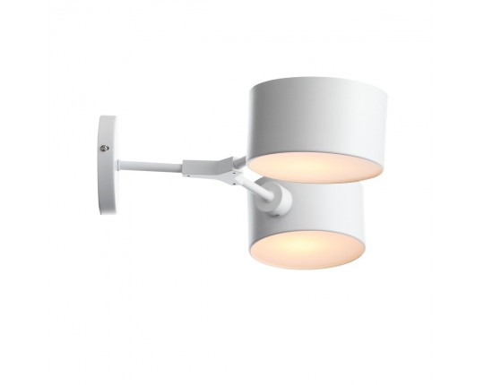 SLE183501-02 Светильник настенный Белый/Белый E14 2*60W