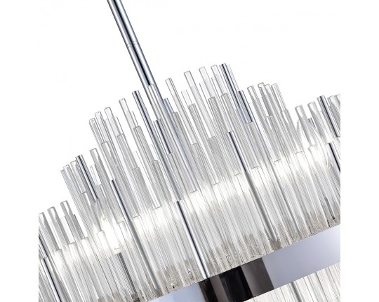 SL1634.103.09 Люстра потолочная ST-Luce Хром/Прозрачный E14 9*60W