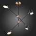 SL1604.432.04 Светильник потолочный ST-Luce Черный, Латунь/Черный LED 4*5W 3000K
