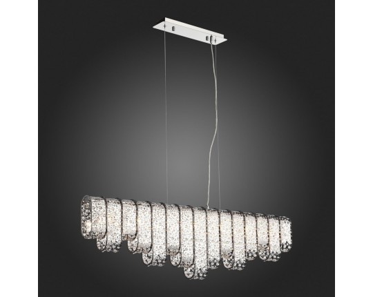 SL1117.103.07 Светильник подвесной ST-Luce Хром/Хром, Прозрачный G9 7*5W