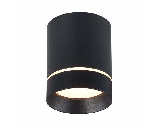 ST115.432.12 Светильник потолочный Черный LED 1*12W 3000K 840Lm Ra>90 120° IP20 D79xH100 170-240V