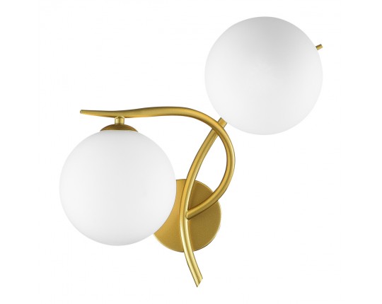 SLE2210-201-02 Светильник настенный Золотистый/Белый G9 LED 2*5W