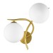 SLE2210-201-02 Светильник настенный Золотистый/Белый G9 LED 2*5W