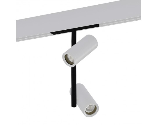 ST808.546.16 Магнитный трековый светильник Белый LED 1*16W 4000K 1 200Lm Ra>90 36° IP20 D45xH240 48V