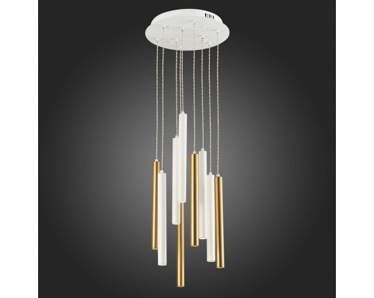 ST153.543.27 Светильник подвесной Белый LED 1*27W 4000K 2 295Lm Ra  IP20 D350xH1 500 180-240V