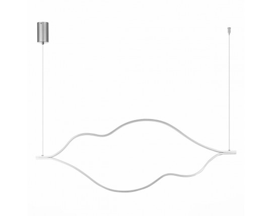 SL6106.103.65 Светильник подвесной ST-Luce Никель/Белый LED 1*65W 4000K