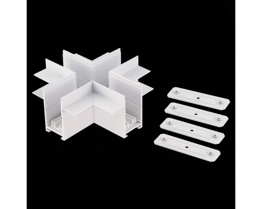 ST021.522.21 X- оБразный встраиваемый соединитель Skyline 220 ST-Luce Белый